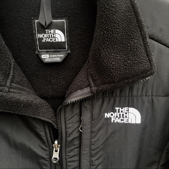 North Face Fleece Jacket Black Medium - Picture 4 of 4
